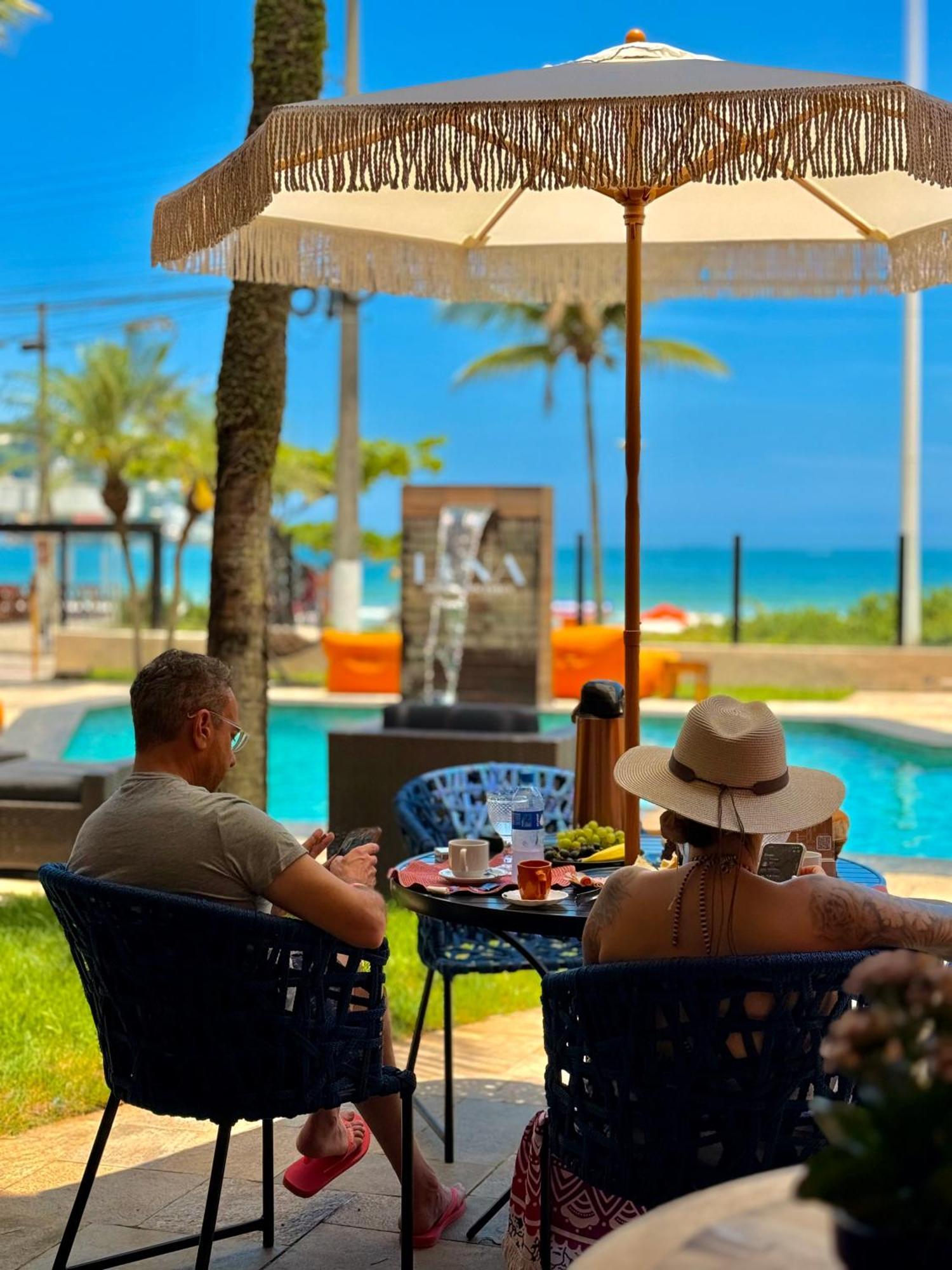Luna Hotel Boutique - Frente A Praia Guarujá Zewnętrze zdjęcie