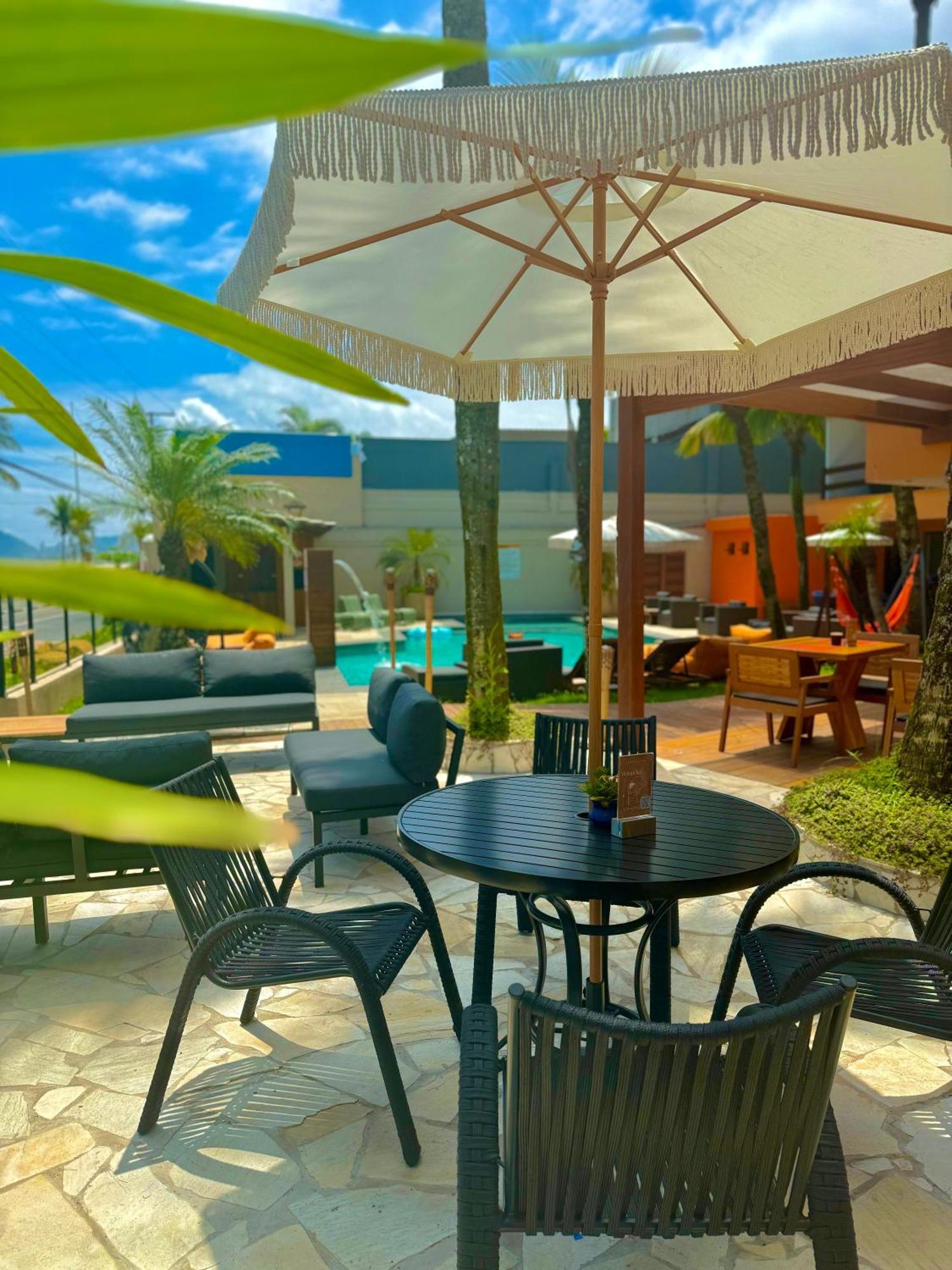 Luna Hotel Boutique - Frente A Praia Guarujá Zewnętrze zdjęcie
