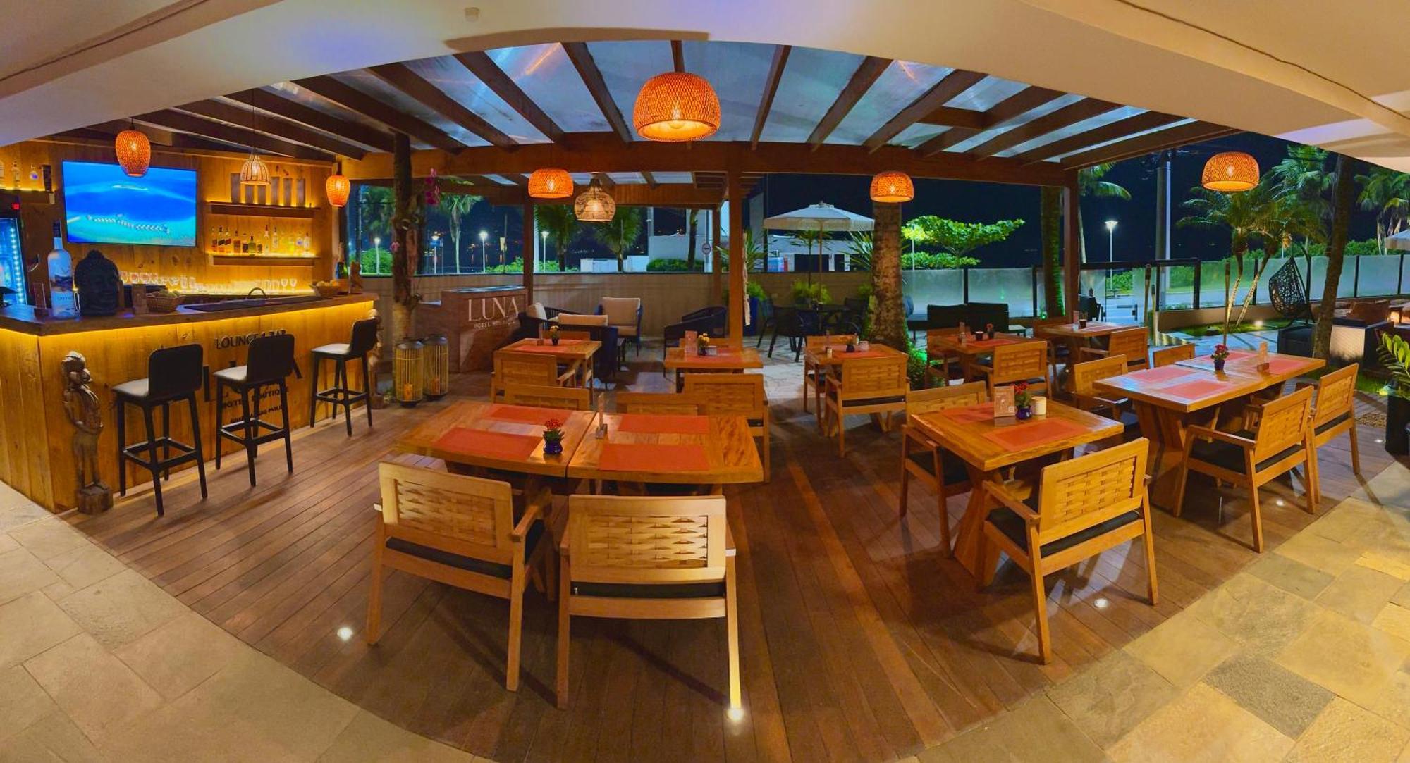 Luna Hotel Boutique - Frente A Praia Guarujá Zewnętrze zdjęcie