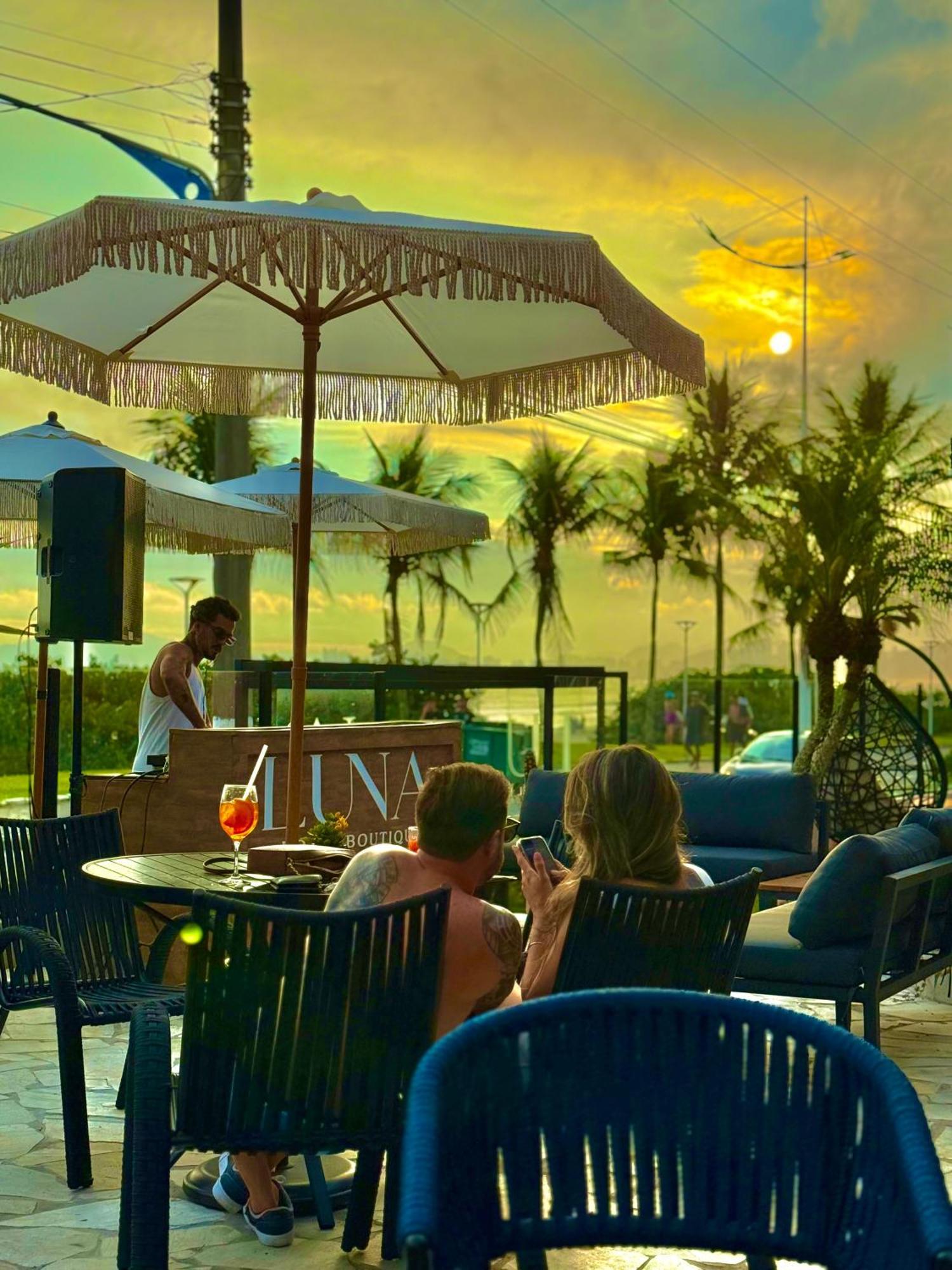 Luna Hotel Boutique - Frente A Praia Guarujá Zewnętrze zdjęcie
